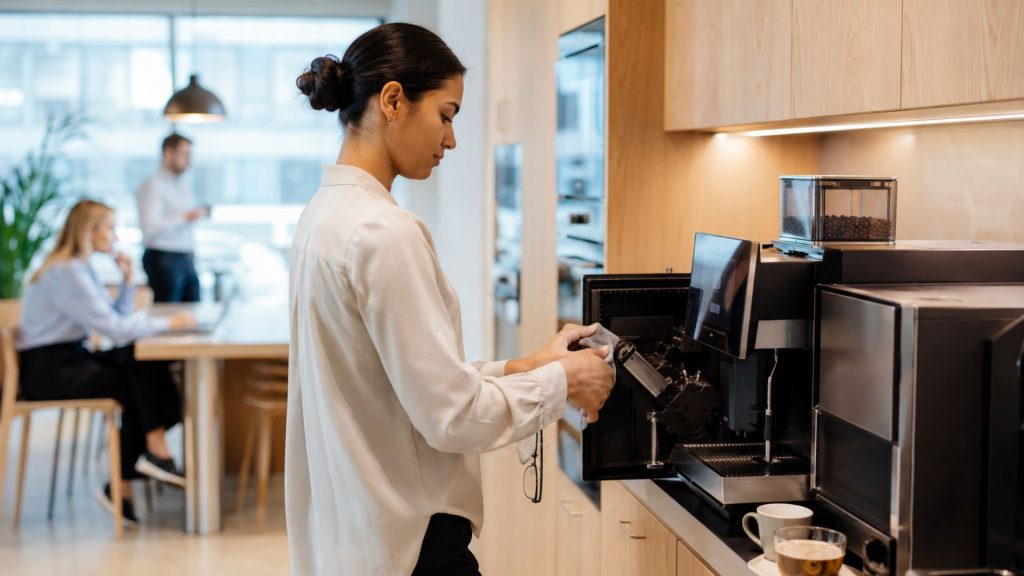 Vedlikehold av kaffemaskin