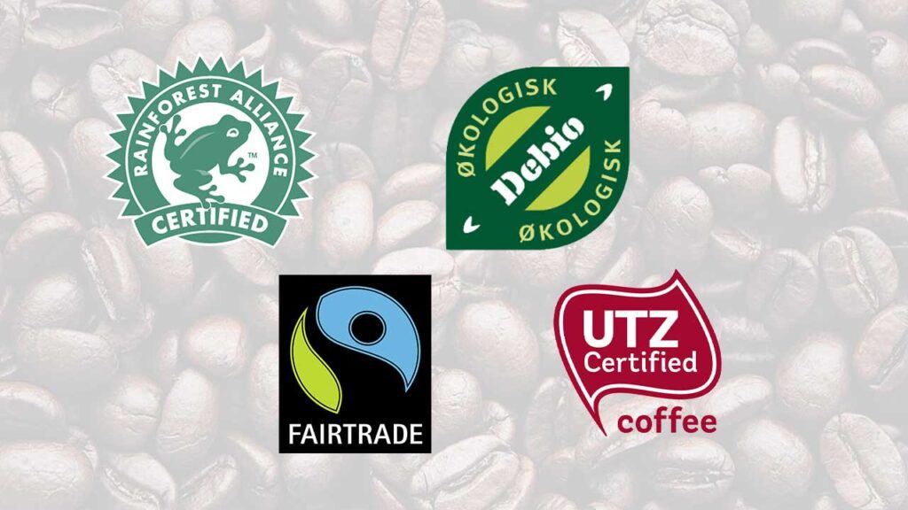 Hva betyr egentlig merkeordningene på kaffen?
